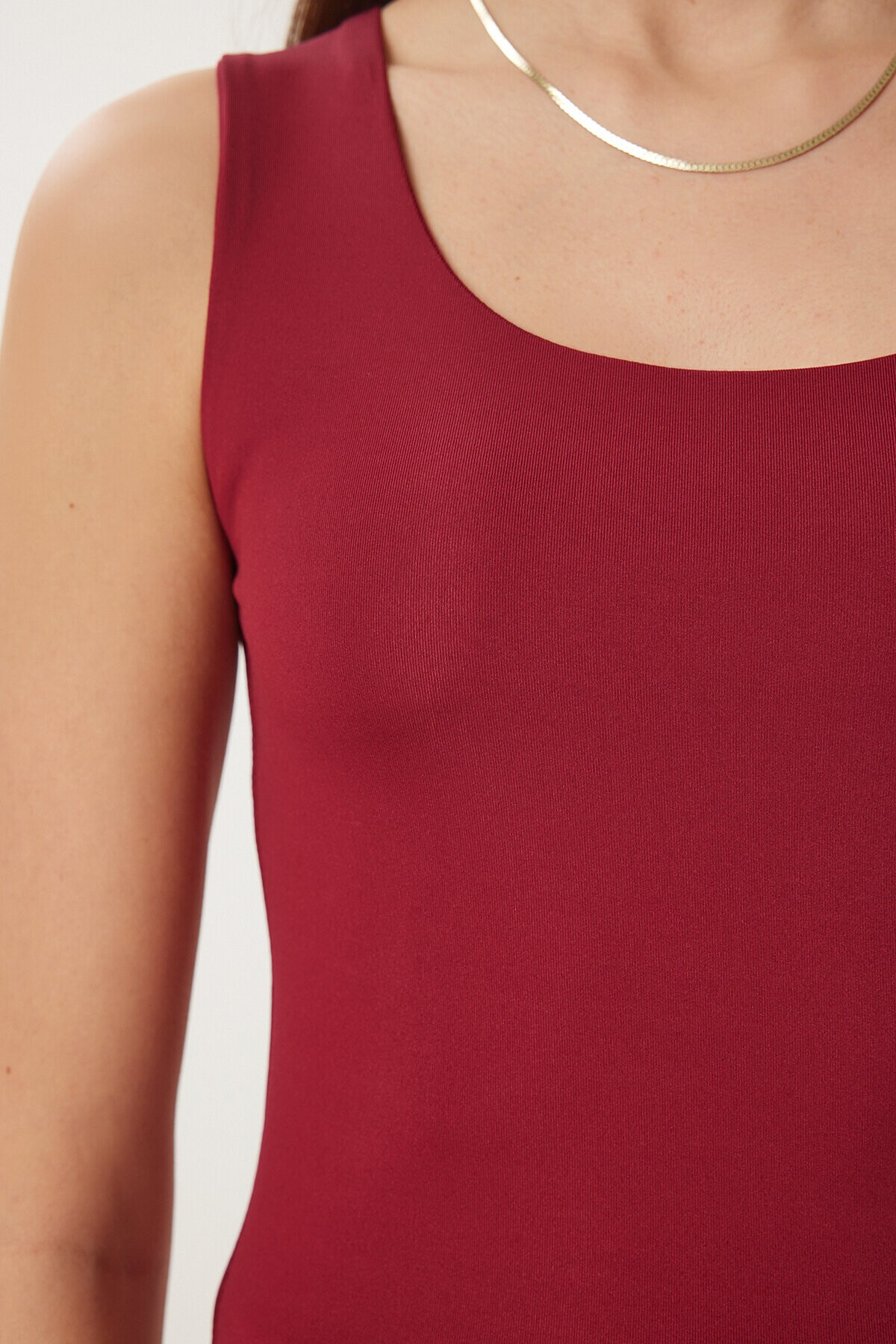 Kolsuz Sandy Bluz BORDO LAN0029