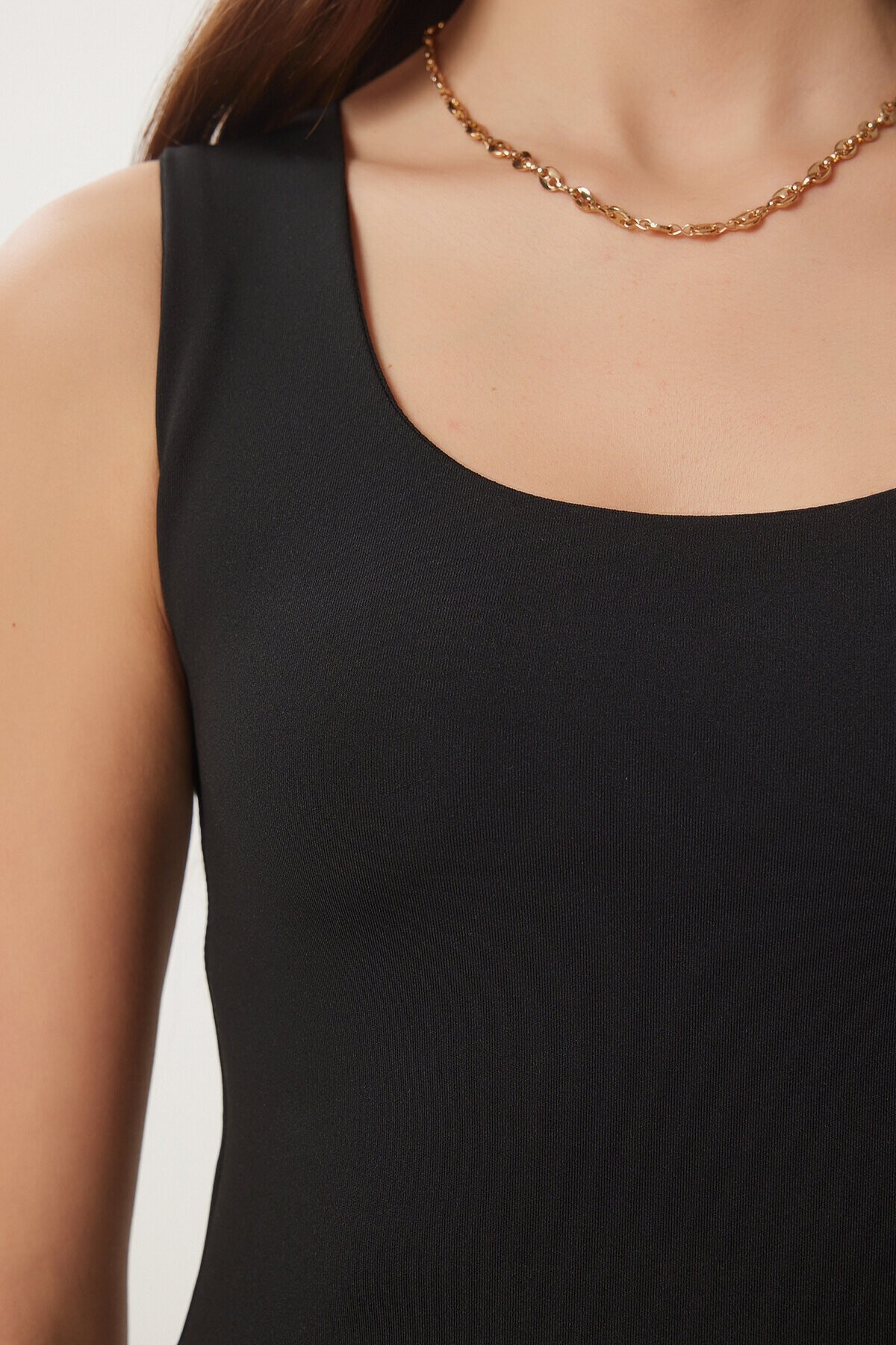 Kolsuz Sandy Bluz SİYAH LAN0029