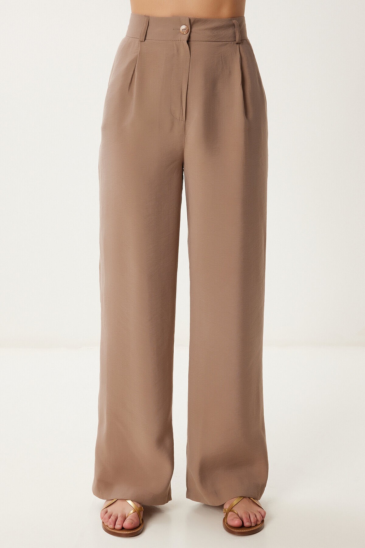 Modal Bluz Pantolon Takım VİZON LBV0069
