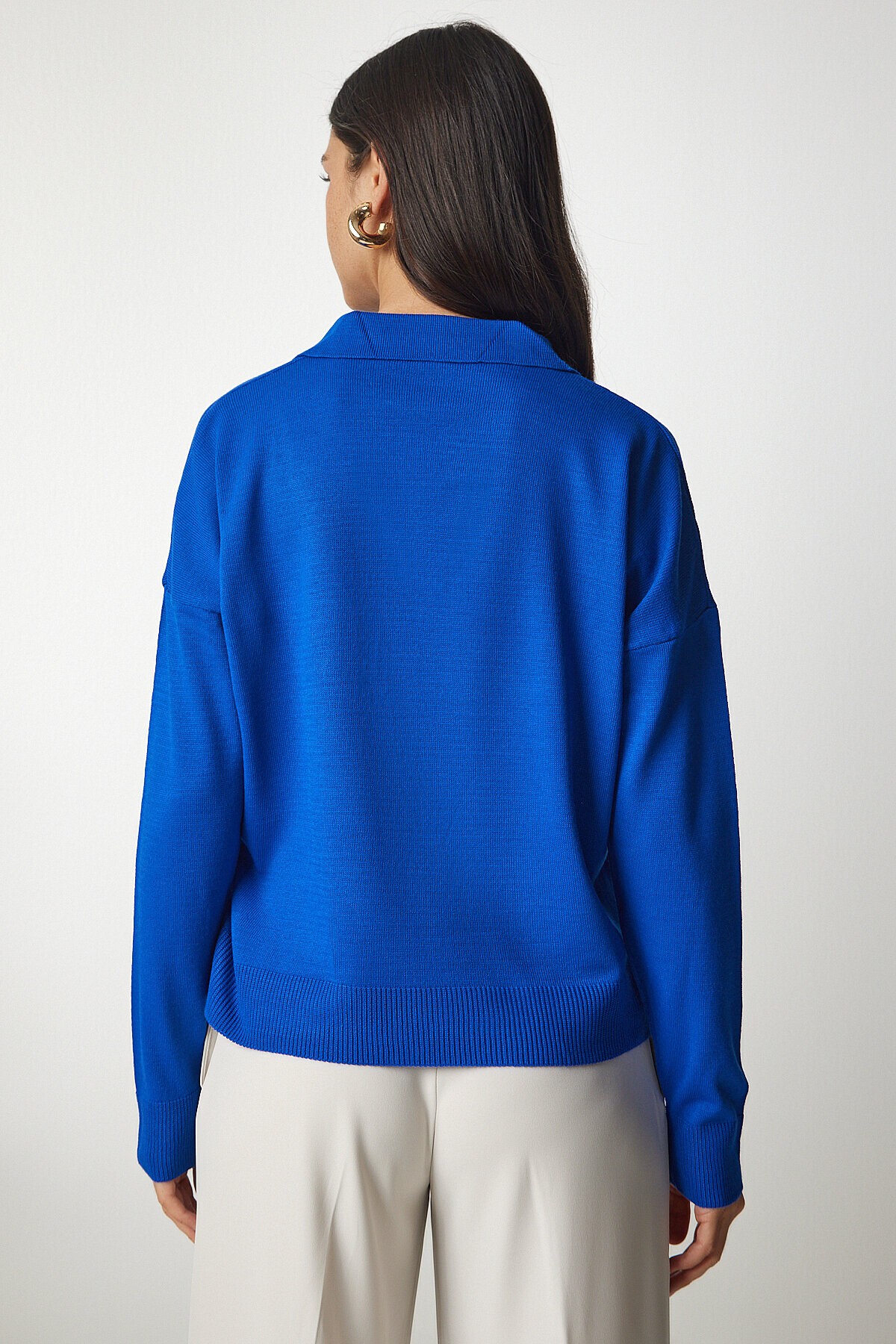 Polo Yaka Basic Kazak MAVİ LBV0015
