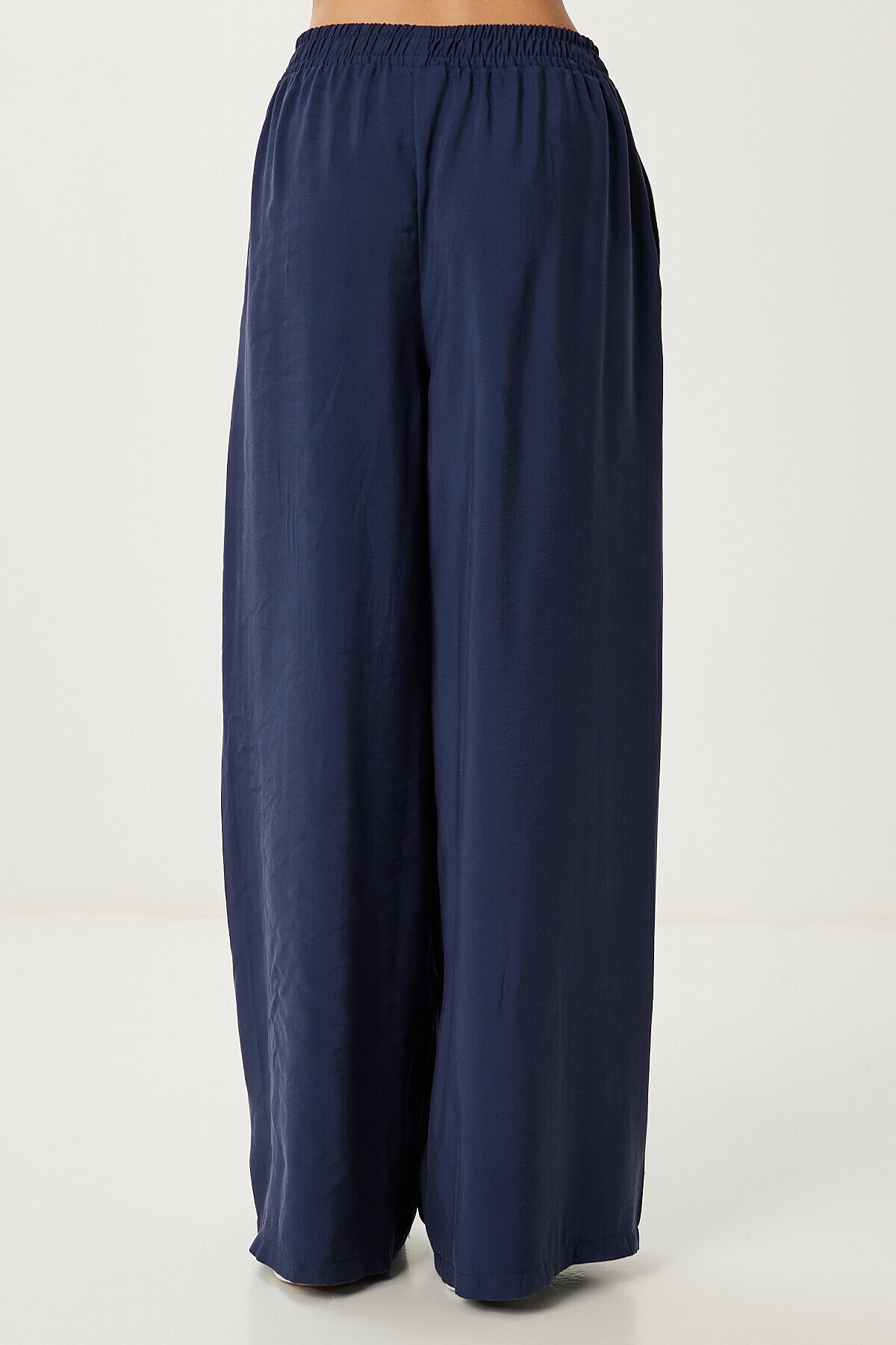 Askılı Modal Bluz Pantolon Takım LACİVERT LMC0065