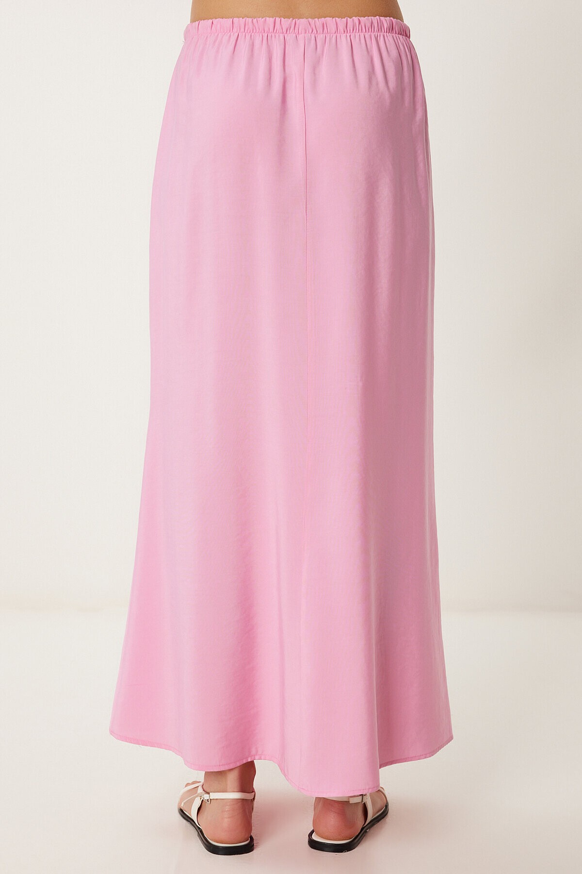 Modal Bluz Etek Takım PEMBE LHL0006