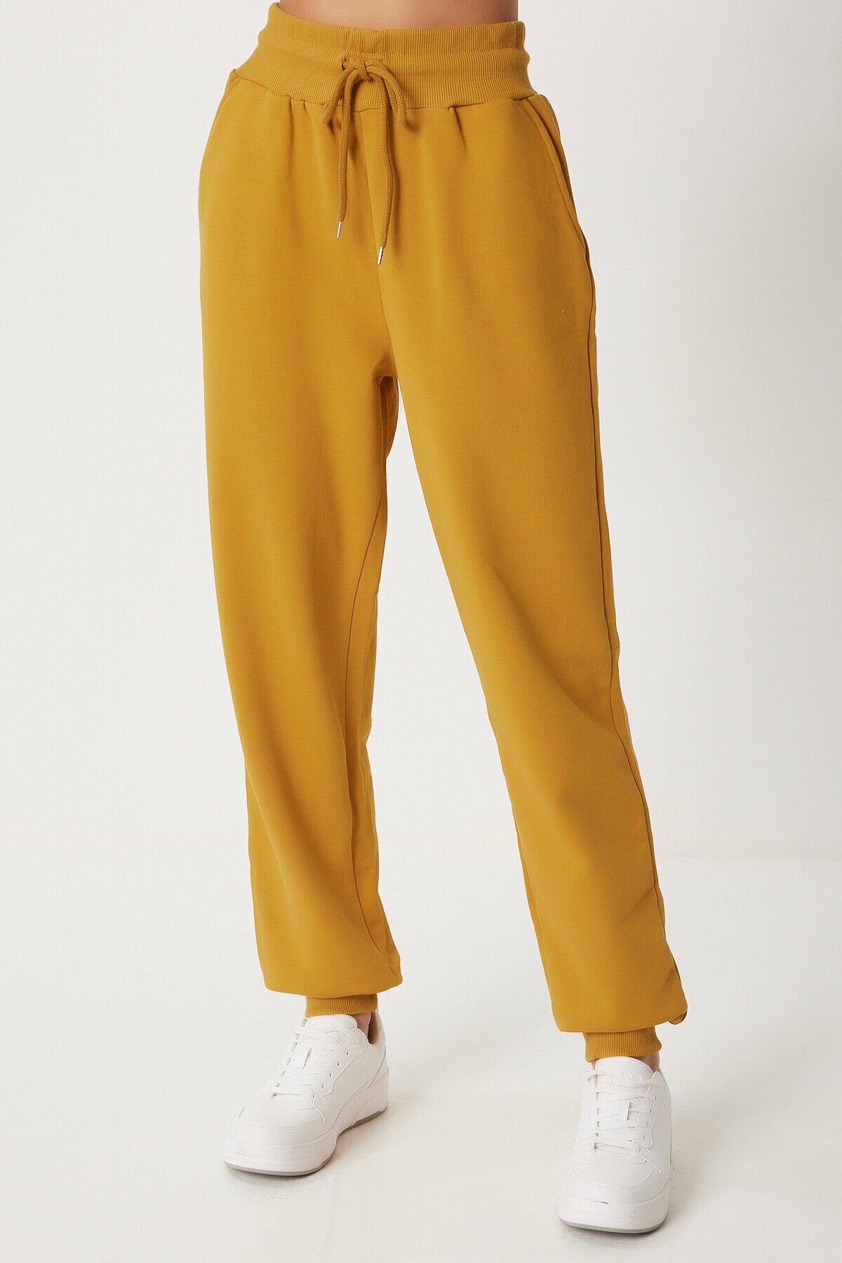Kapüşonlu Sweatshirt Jogger Oversize Örme Eşofman Takımı HARDAL LPYS003