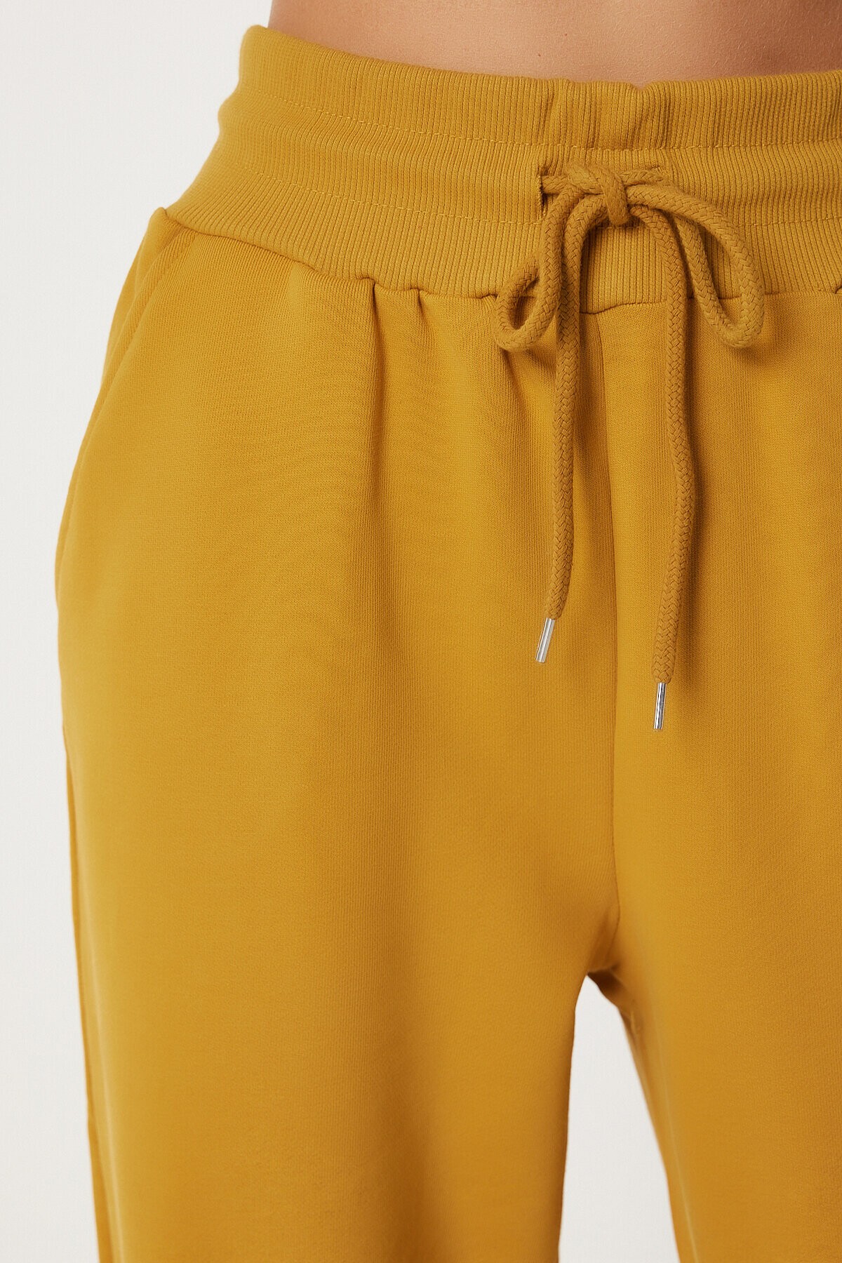 Kapüşonlu Sweatshirt Jogger Oversize Örme Eşofman Takımı HARDAL LPYS003
