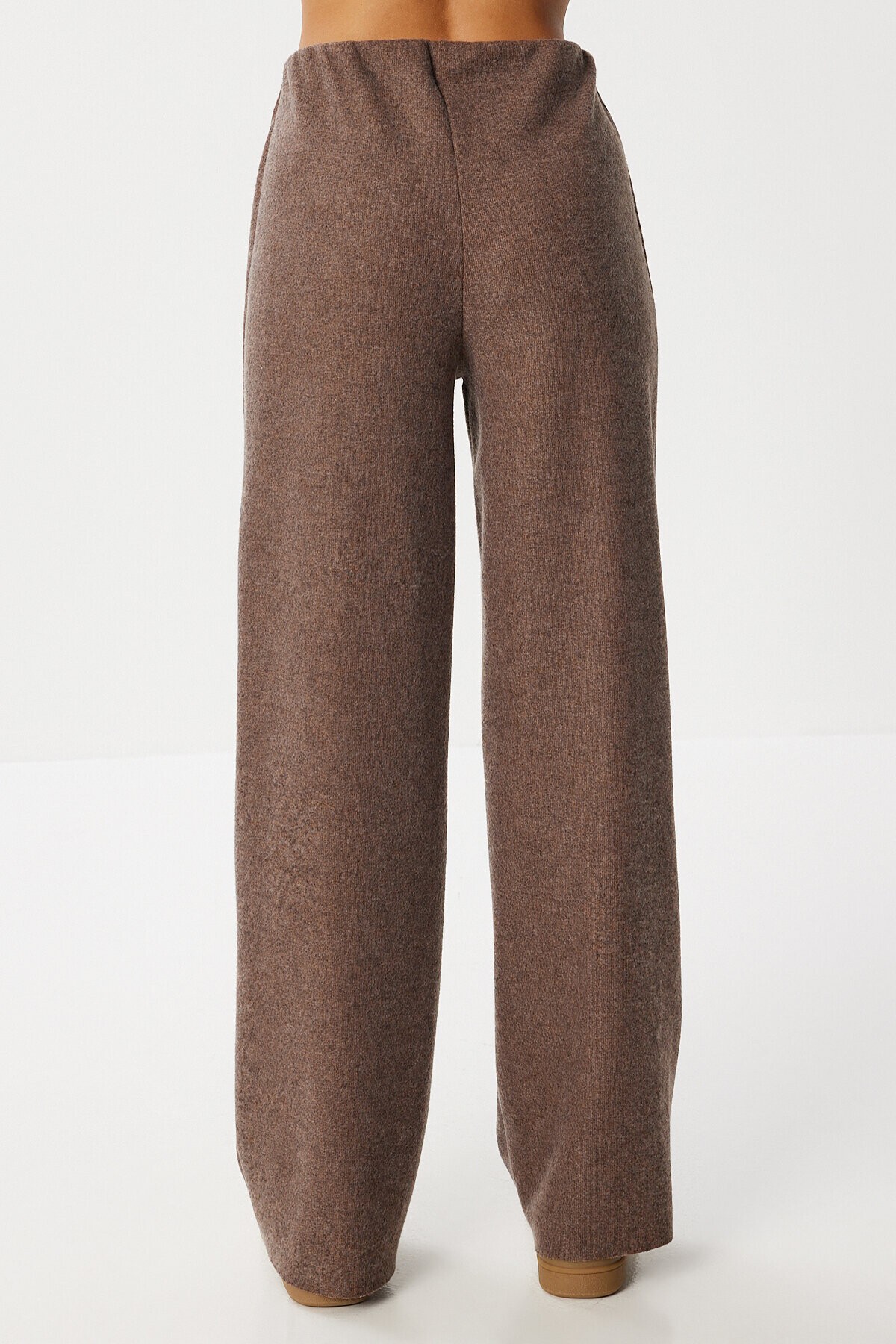 Yumoş Basic Alt-Üst Örme Takım KAHVERENGİ LUB0273