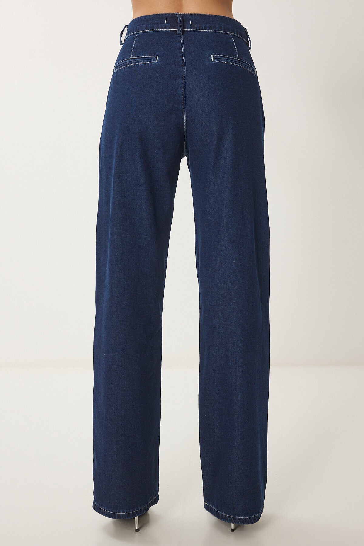 Denim Ceket Pantolon Takım KOYU MAVİ LLC0001