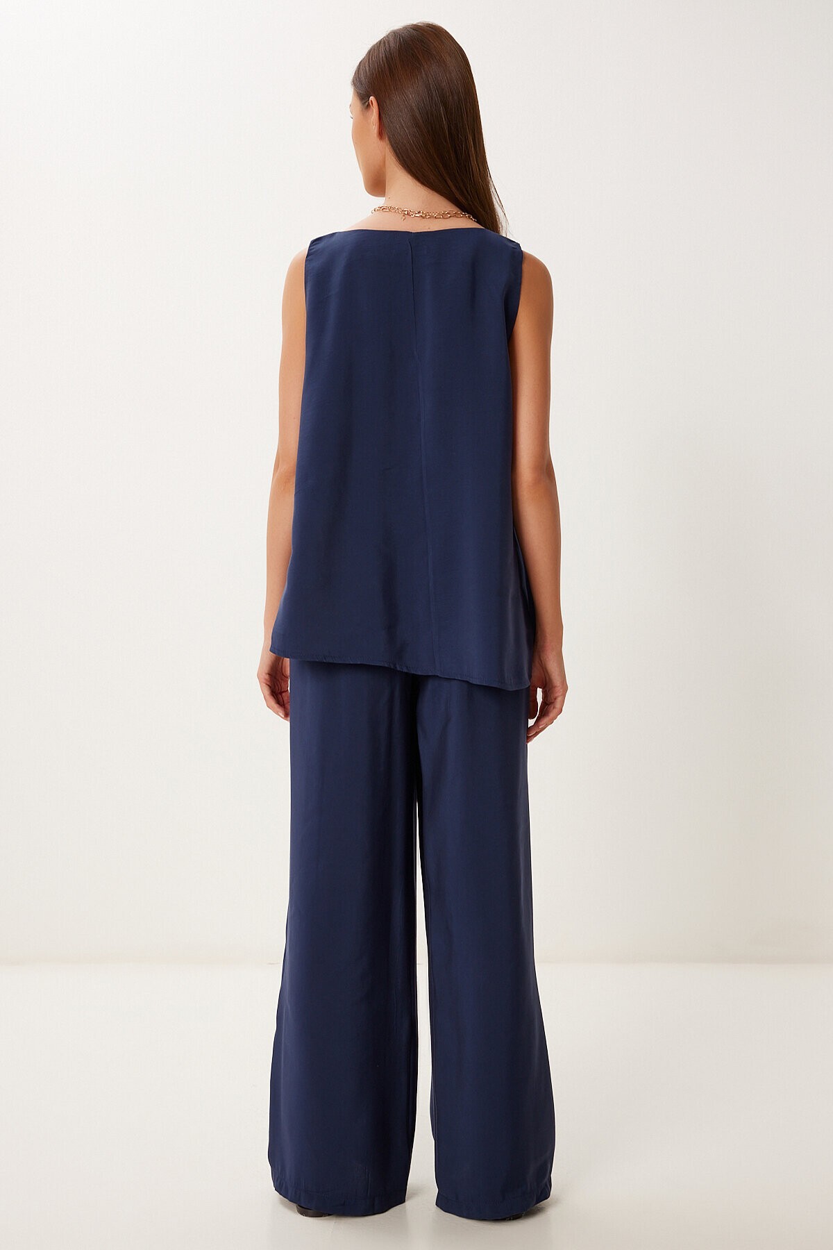 Modal Bluz Pantolon Takım LACİVERT LMC0059