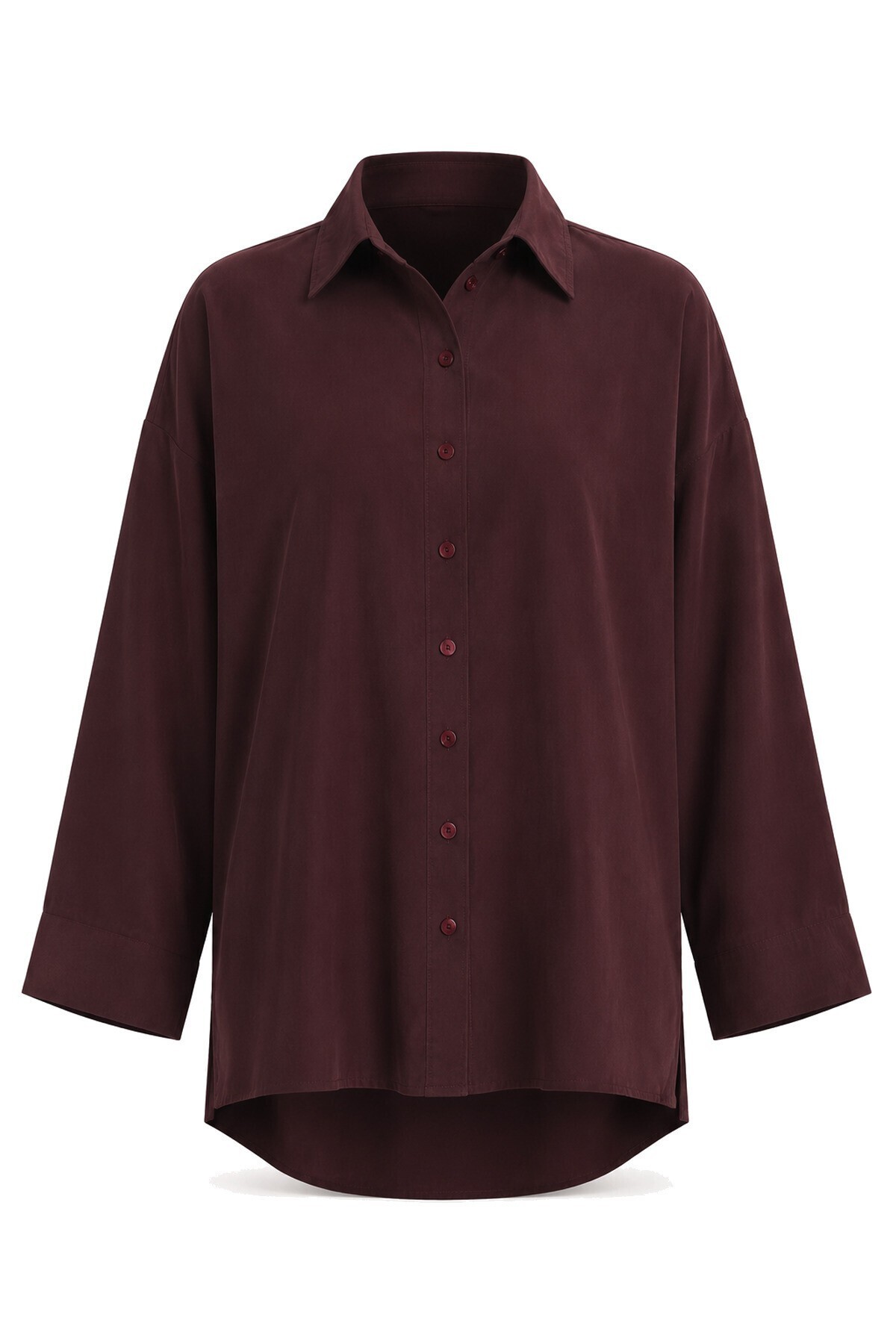 3’lü Gömlek Bluz Pantolon Gabardin Takım MÜRDÜM LBY0071