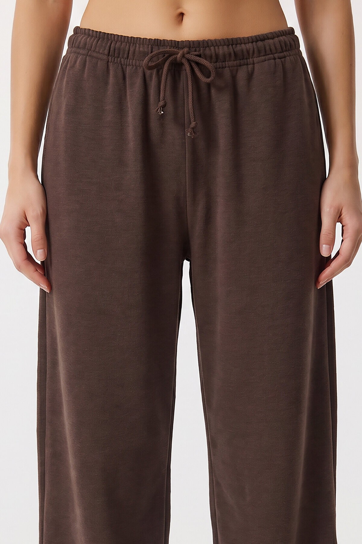 Cepli Modal Jogger Eşofman Altı KAHVERENGİ LUB0365