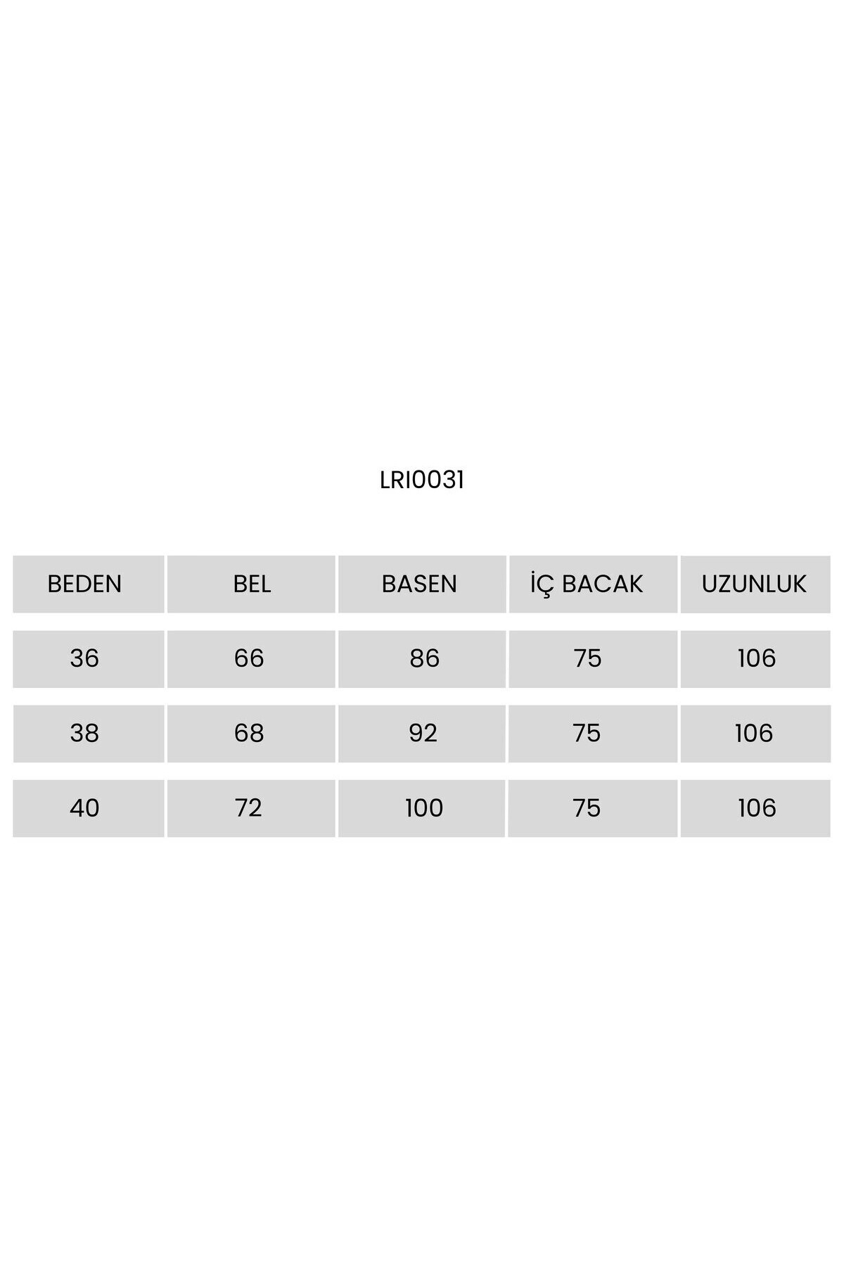 Düz Paça Yüksek Bel Jean AÇIK KAHVERENGİ LRI0031