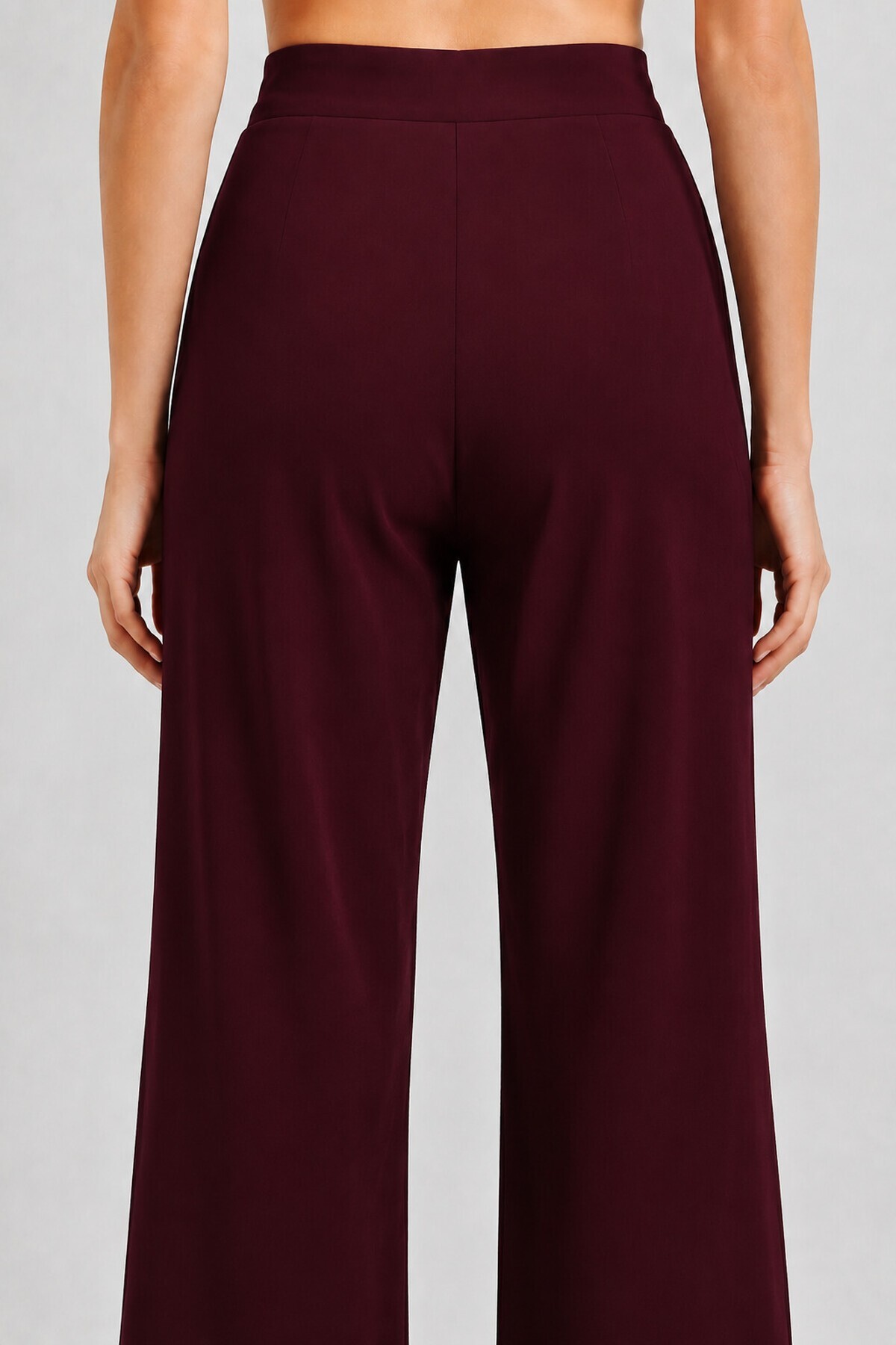 Gold Düğmeli Dokuma Ceket-Pantolon Takım MÜRDÜM LAZ0014