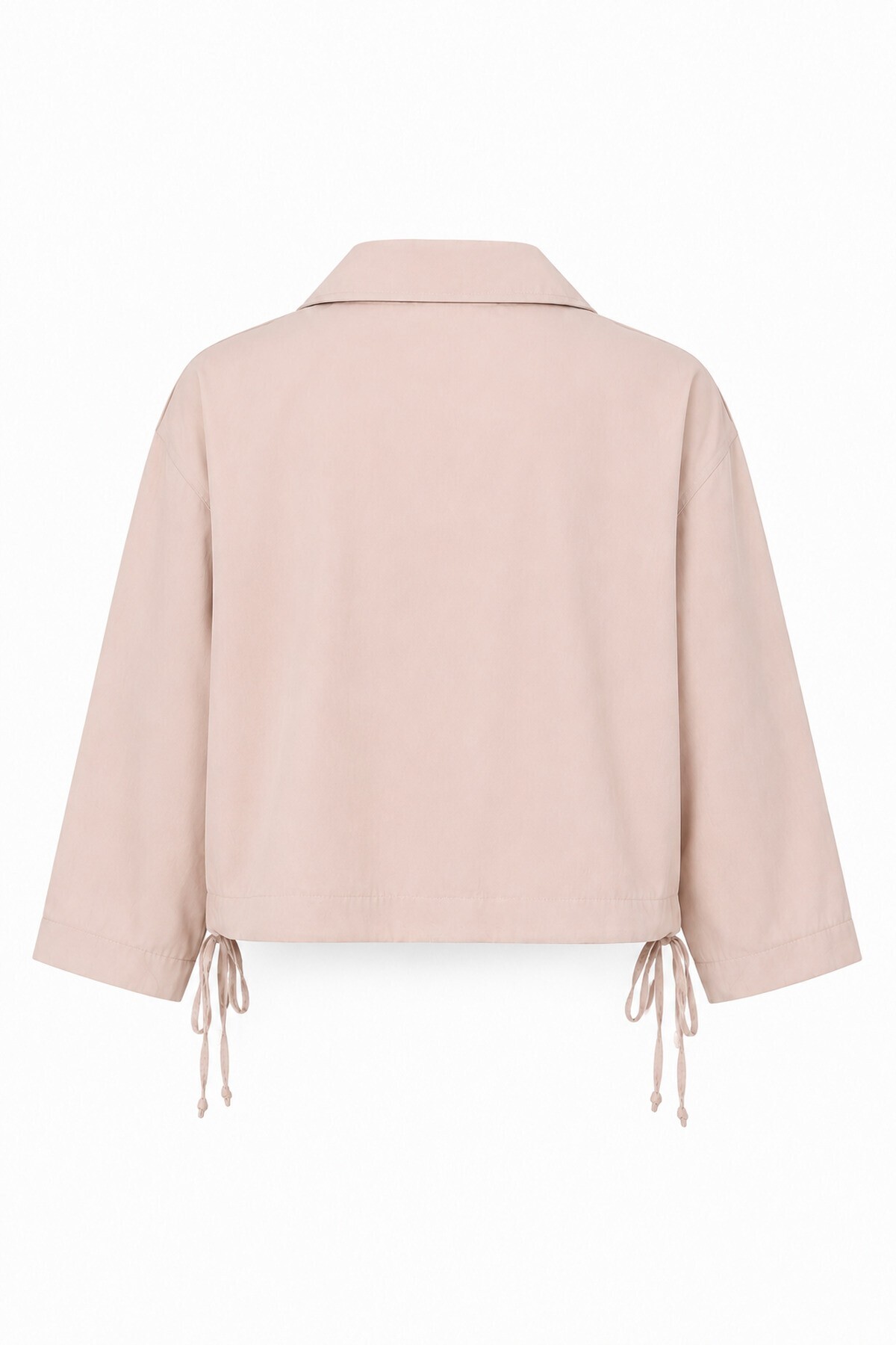 Kısa Poplin Trençkot BEJ LBY0069
