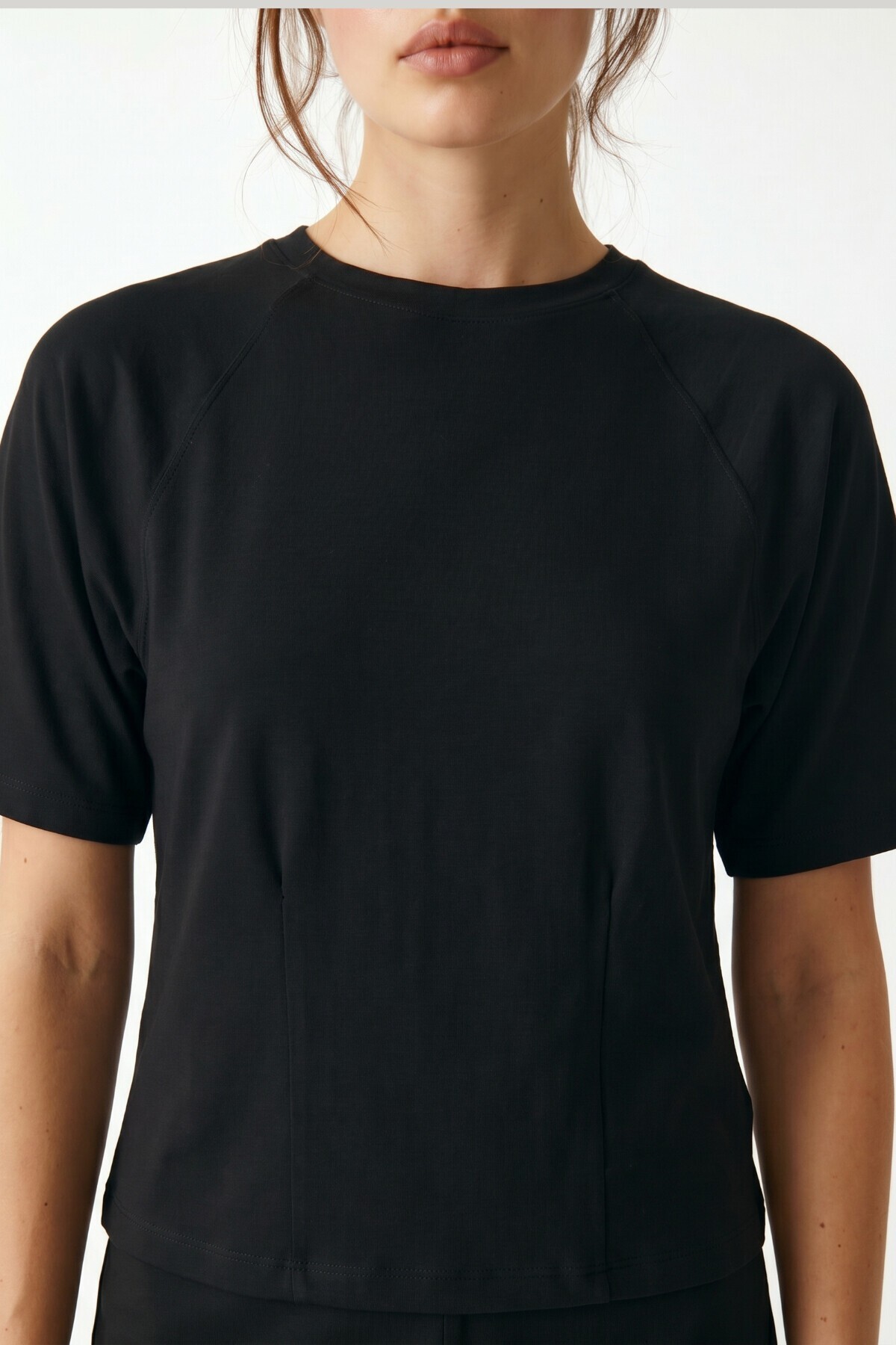 Modal T-shirt Pantolon Takım ANTRASİT LUB0385