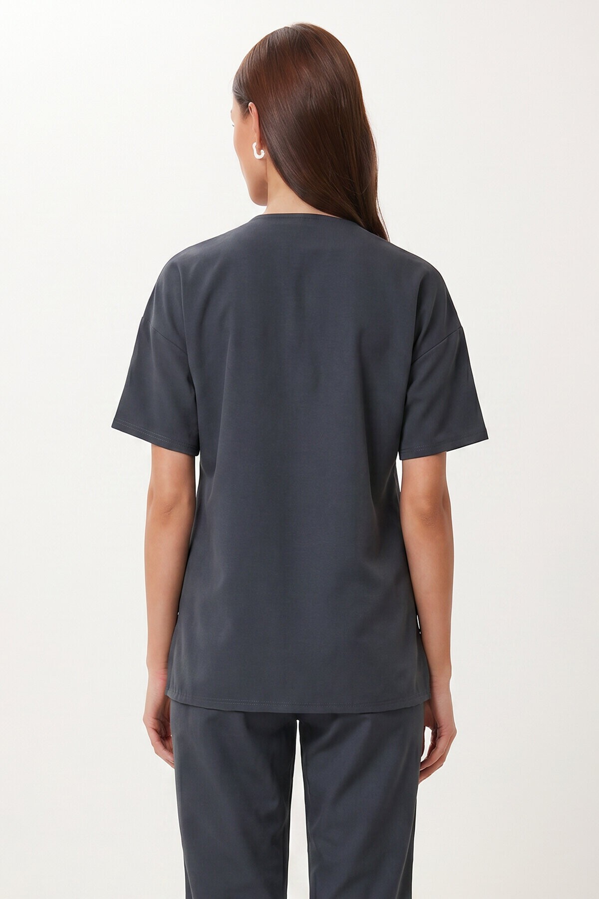 Taş Detaylı Örme Alt-Üst Takım FÜME LZV0068