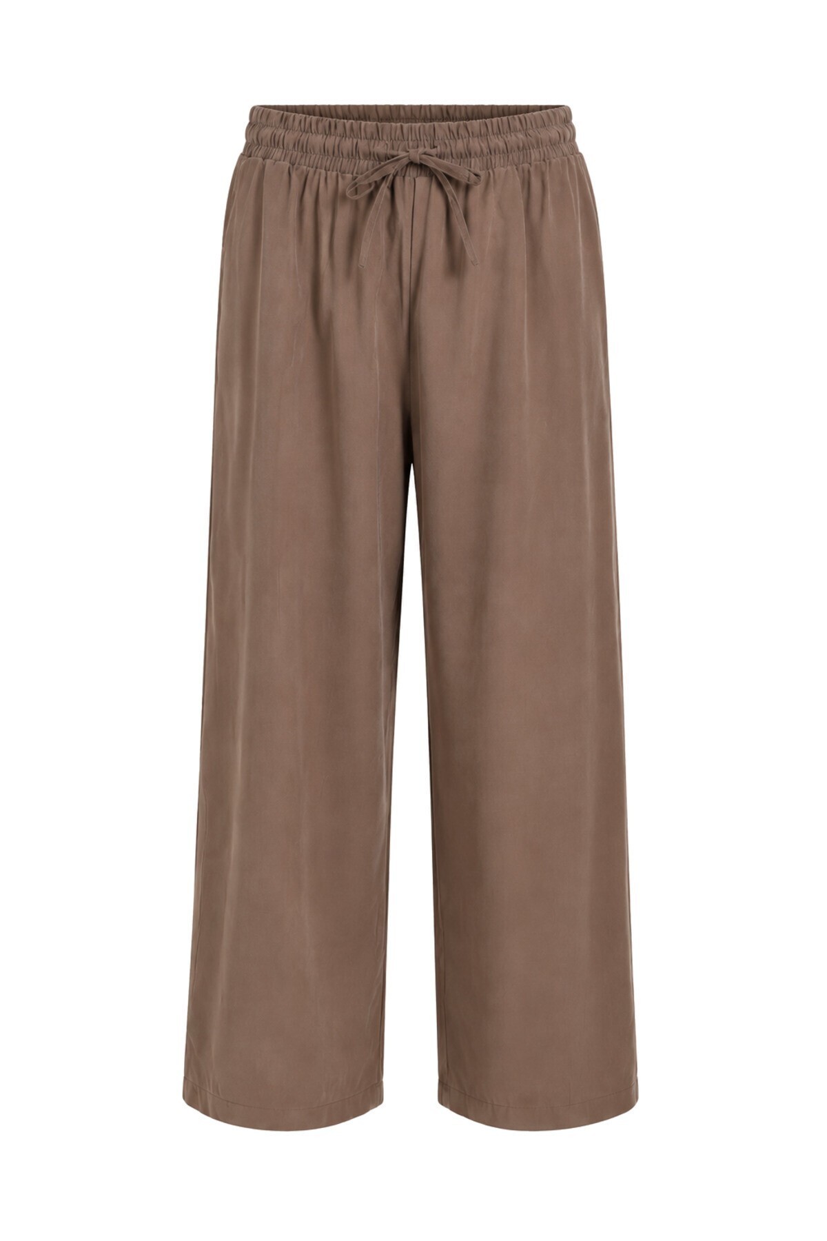 3’lü Gömlek Bluz Pantolon Gabardin Takım VİZON LBY0071