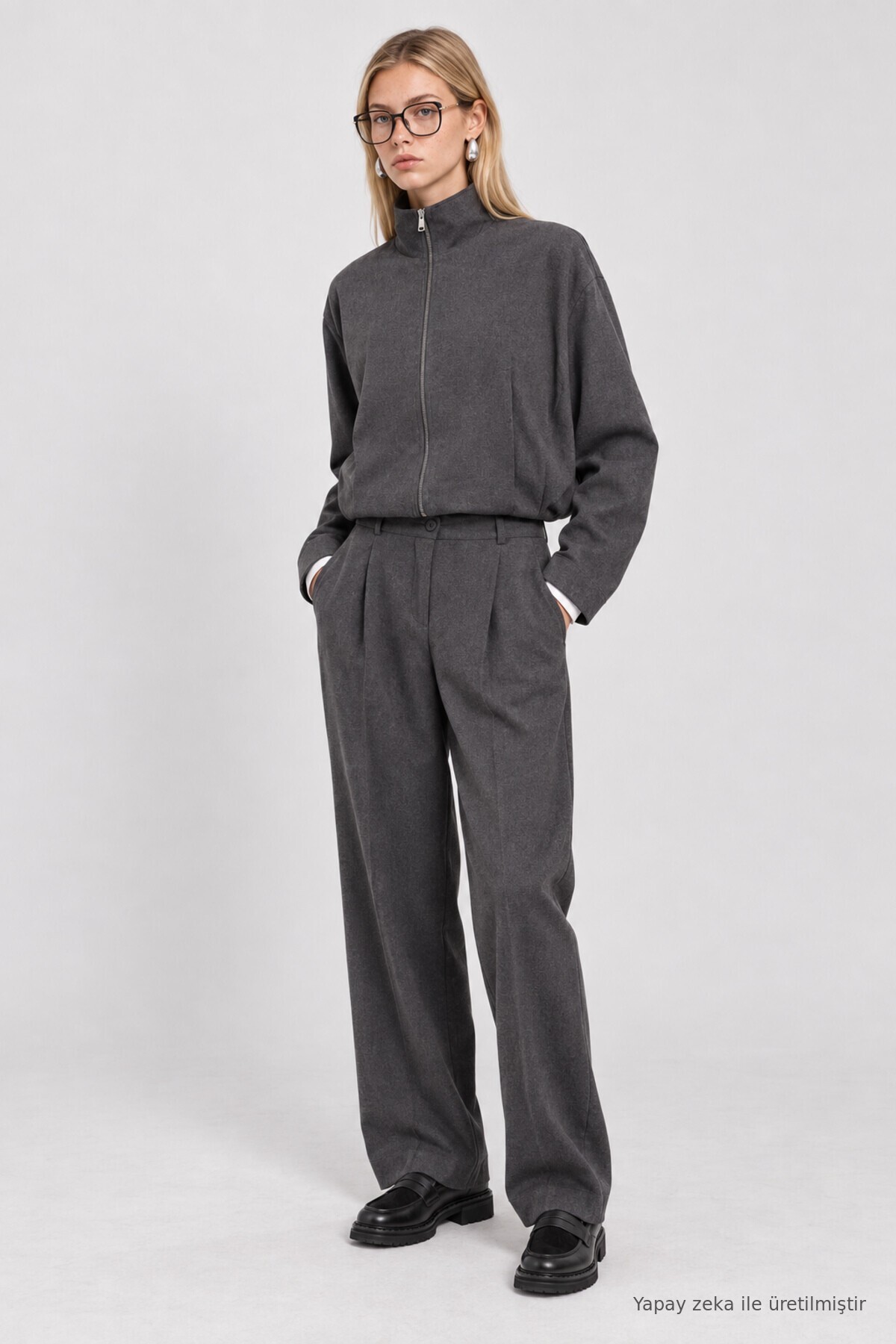 Bomber Ceket Pantolon Premium Selection Takım ANTRASİT LBY0100