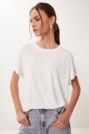 2’li Paket Basic Modal Örme T-shirt SİYAH BEYAZ HFN0002