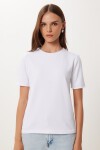 2’li Paket Basic Pamuklu Örme T-shirt SİYAH BEYAZ HUB0001