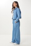 Denim Ceket Pantolon Takım AÇIK MAVİ LAC0003