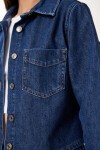 Denim Ceket Pantolon Takım KOYU MAVİ LAC0003