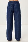 Denim Ceket Pantolon Takım KOYU MAVİ LAC0003