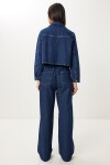 Denim Ceket Pantolon Takım KOYU MAVİ LAC0003