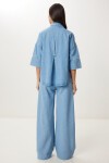 Denim Gömlek Pantolon Takım AÇIK MAVİ LAC0004