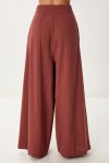 Keten Yelek Pantolon Takım KİREMİT HNO0005