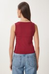 Kolsuz Sandy Bluz BORDO LAN0029