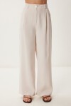 Modal Bluz Pantolon Takım KREM LBV0069