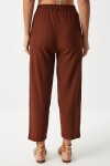 Örme Kimono Pantolon Takımı KAHVERENGİ LBY0001