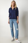Polo Yaka Basic Kazak LACİVERT LBV0015