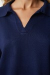 Polo Yaka Basic Kazak LACİVERT LBV0015