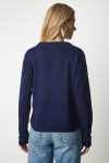 Polo Yaka Basic Kazak LACİVERT LBV0015