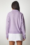 Polo Yaka Basic Kazak LİLA LBV0015