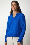 Polo Yaka Basic Kazak MAVİ LBV0015