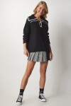 Polo Yaka Triko Kazak SİYAH LBV0031
