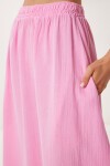 Cepli Kloş Müslin Etek PEMBE LBV0067