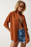 Oversize Basic Gömlek TARÇIN LDD0003