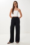 Püsküllü Müslin Pantolon SİYAH LBV0064