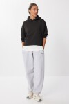 Kapüşonlu Mevsimlik Modal Sweatshirt SİYAH LEN0030