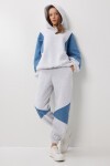 Blok Denimli Alt-Üst Takım AÇIK GRİ LFG0168