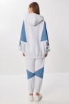 Blok Denimli Alt-Üst Takım AÇIK GRİ LFG0168