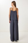 Askılı Modal Bluz Pantolon Takım ANTRASİT LMC0065