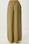 Askılı Modal Bluz Pantolon Takım ZEYTİN YEŞİLİ LMC0065