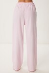 Keten Bluz Pantolon Takım ŞEKER PEMBE LMC0062