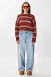 Kıvrık Paça Wide Leg Jeans MAVİ LRI0033