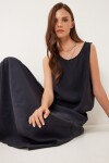 Modal Bluz Etek Takım SİYAH LMC0060