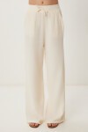 Müslin Palazzo Pantolon KREM LMX0008