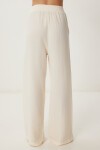 Müslin Palazzo Pantolon KREM LMX0008